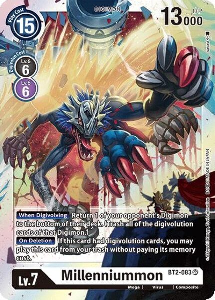 Millenniummon BT2-083 SR