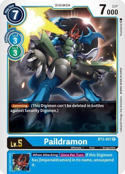 Paildramon BT3-027 R