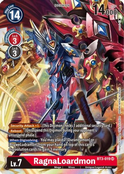 RagnaLoardmon BT3-019 SR
