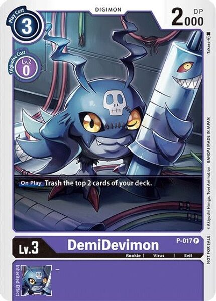 DemiDevimon P-017