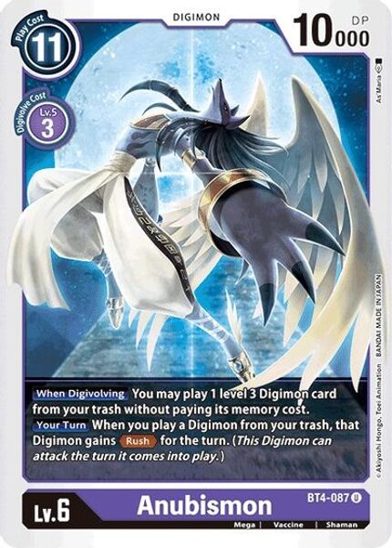 Anubismon BT4-087 U