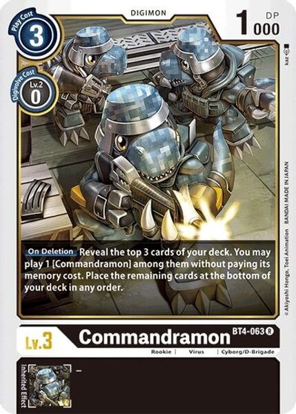 Commandramon BT4-063 R