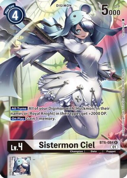 Sistermon Ciel (Alternate Art) - BT6-084 R