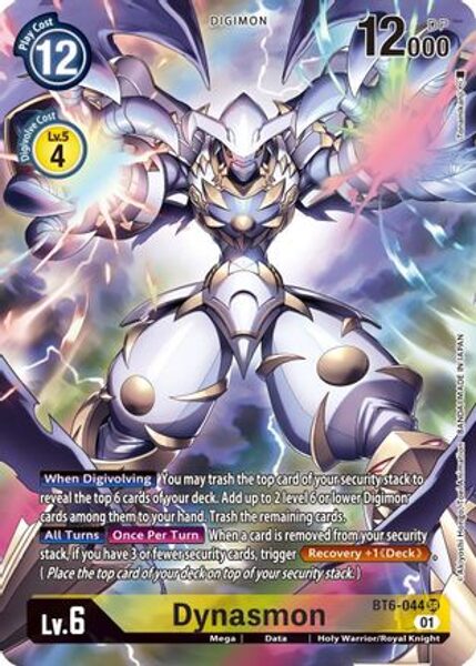 Dynasmon (Alternate Art) - BT6-044 SR