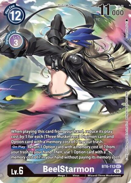 BeelStarmon (Alternate Art) - BT6-112 SEC