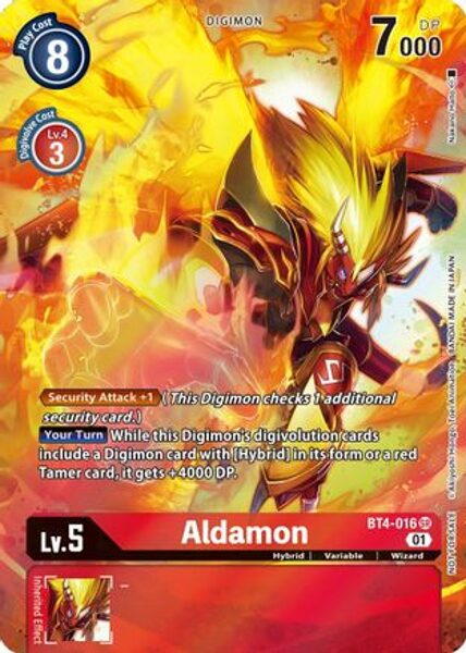Aldamon (1-Year Anniversary Box Topper) - Great Legend (BT04)