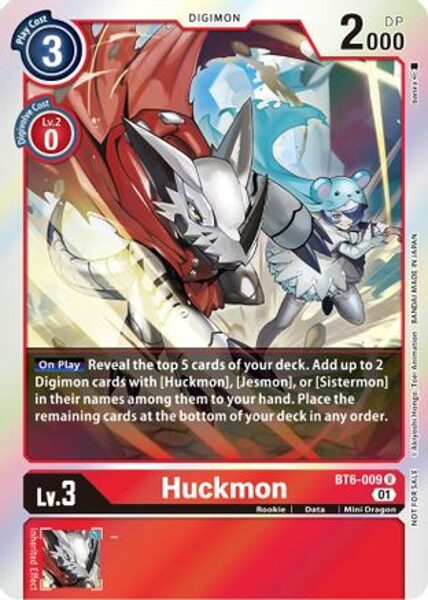 Huckmon (Event Pack 3) - BT6-009 R