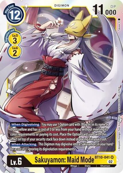 Sakuyamon: Maid Mode - Xros Encounter (BT10)