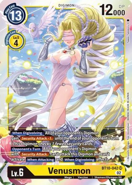 Venusmon - Xros Encounter (BT10)