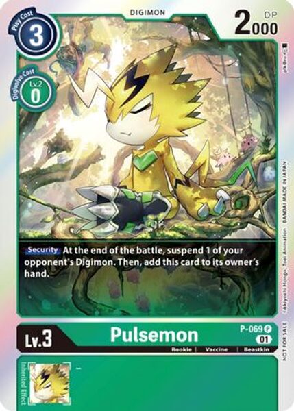 Pulsemon - P-069 (Limited Card Pack) - Digimon Promotion Cards (D-PR)