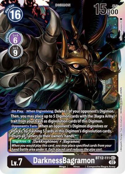 DarknessBagramon - Across Time (BT12)