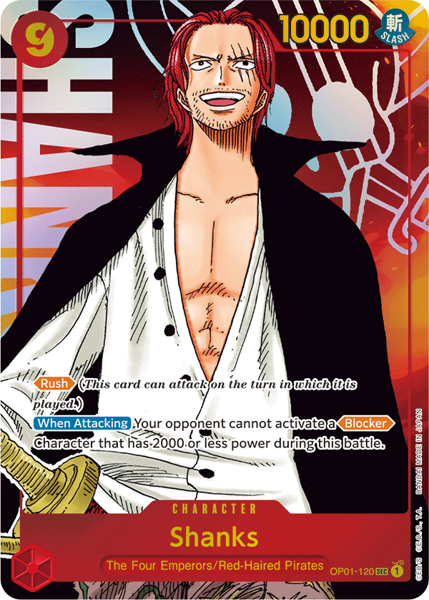 PARALLEL SHANKS #OP01-120 - SEC OP-01 ROMANCE DAWN