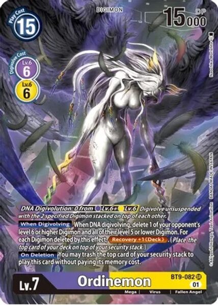 Ordinemon (Alternate Art) - X Record BT9-082 SR