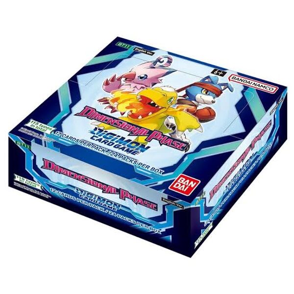 Digimon Card Game Dimensional Phase BT11 Booster