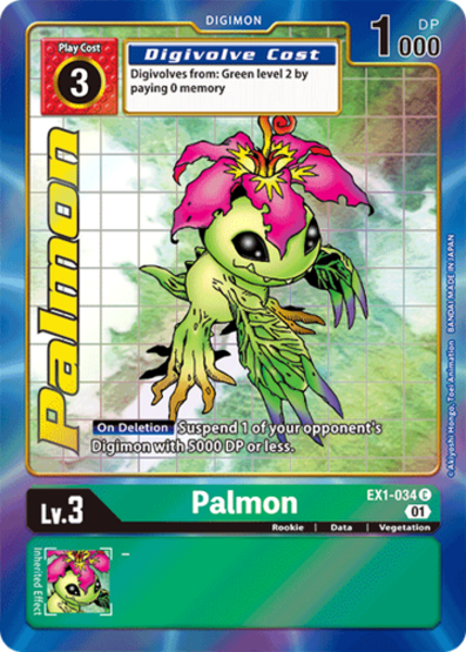 PALMON (ALT ART) - EX1-034 - COMMON
